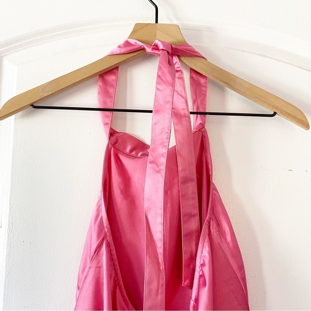 WeWoreWhat Satin Hip Cut Out Midi Skirt NWT - Picture 8 of 14